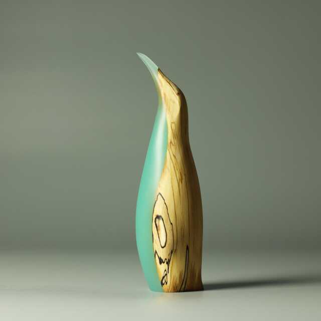 Duo Penguin Sculpture - S(214 - image 1