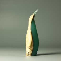 Duo Penguin Sculpture - S(214 - thumbnail 3