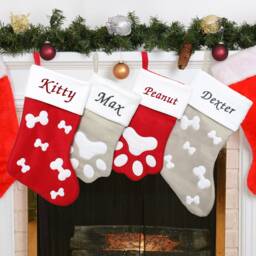 Personalised Pet Christmas Stocking - Xmas Dog Cat Animal Sack - thumbnail 2