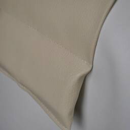 Cream Faux Leather Hanging Armchair Sofa Headrest Bolster Cushion With Inner Pad - thumbnail 3