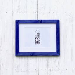 Blue Picture Frames - Photo Frame A2, A3, A4, A5, 5x5, 5x7, 6x6, 6x8 , 8x10, 11x14 Handmade in UK High Quality - thumbnail 1