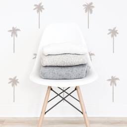 Palm Tree Wall Decals - Modern Stickers, Boho Nursery Decor, Kids Room Art, Minimalist Home Decor - thumbnail 3