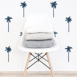 Palm Tree Wall Decals - Modern Stickers, Boho Nursery Decor, Kids Room Art, Minimalist Home Decor - thumbnail 4