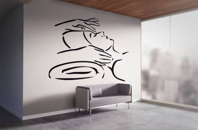 Spa Facial Wall Decal Beauty Salon Decor Z141 - image 1