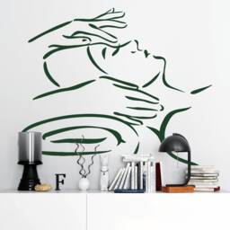 Spa Facial Wall Decal Beauty Salon Decor Z141 - thumbnail 3