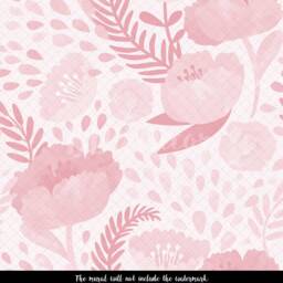 Shabby Poppy Wall Mural, Classic Poppy, Floral Decor, Self Adhesive, Peel & Stick, Nursery Wallpaper, Repositionable, Decor #137 - thumbnail 3