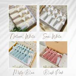 Macrame Mini Angels - Baptism Angel Gift Christening Keepsakes Confirmation Holy Communion Favours Boho Christmas Tree Ornaments - thumbnail 2