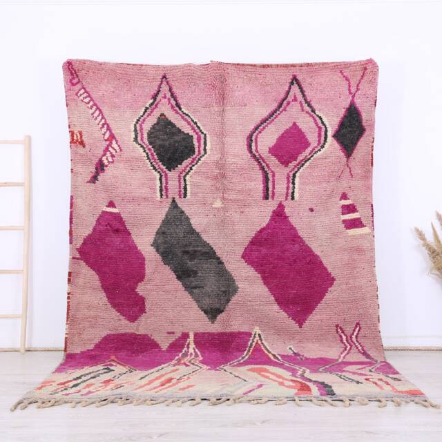 Moroccan Rug, Berber 6x9 Ft, Colorful Area Rug - image 1