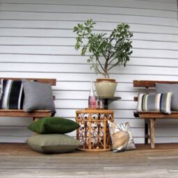 Made To Order Palm Esplanade Indoor/Outdoor Cushion Cover - thumbnail 3