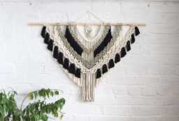 "Macrame Large Wall Hanging, " - thumbnail 1