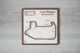 Las Vegas Strip Circuit , Grand Prix, F1 Race Track, Christmas Gift, Wall Decor, Present Fan - thumbnail 1