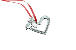 11 Year Anniversary Christmas Tree Ornament - Reads Our 11Th As Husband & Wife - thumbnail 1