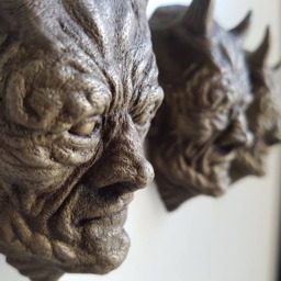 Old Devil Refrigerator Magnet - thumbnail 2