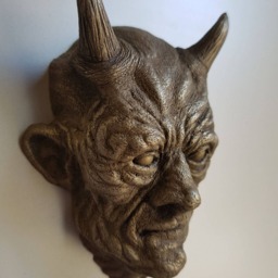 Old Devil Refrigerator Magnet - thumbnail 4