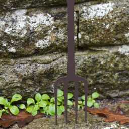 Set Of 3 Mini Robin On Fork Metal Garden Stake Bundle Outdoor Statue Robins Flower Pot Stick - British Bird Watcher Gardening Large Gift - thumbnail 3