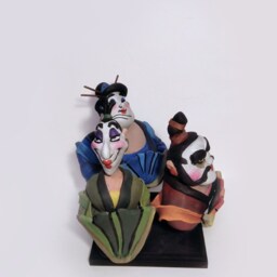 Mulan - Concubines. Handmade Polymer Clay Action Figure. Unique Collectible - thumbnail 2