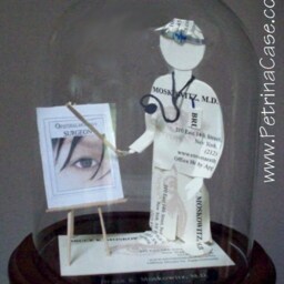 Eye Dr Business Card Sculpture -Male Or Female -Optometrist 8972 Ophthalmologist 1422 - thumbnail 3