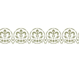 Wall Stencils Border Stencil Pattern 088 Reusable Template For Diy Wall Decor - thumbnail 2