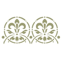 Wall Stencils Border Stencil Pattern 088 Reusable Template For Diy Wall Decor - thumbnail 1