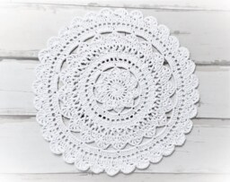 Carpet - Minoux 50 cm in White - thumbnail 1
