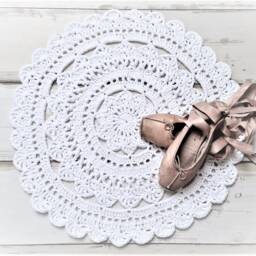 Carpet - Minoux 50 cm in White - thumbnail 3