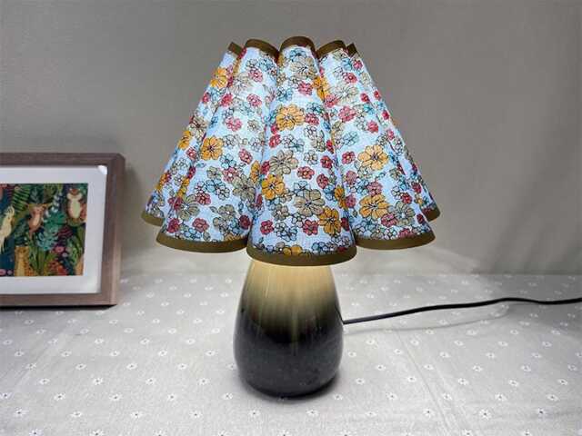 Florals Lampshades For Table Lamp, Petal Lamp Shades Pendant Light, Nursery Lampshade, Sconce Shades, Vintage Lampshade Floor Lamp - image 1