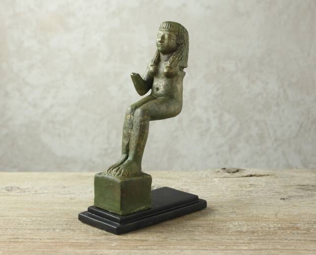statuette Of The Goddess Astarte/Archaeological Reproduction Nice Antique Figure For Special Gifts Phoenician Culture in Spain - image 1