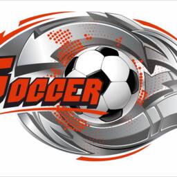 Original Digital Graffiti Art, Soccer Wall Decal, Eco Friendly Repositionable Sports Sticker, Mural For Kids Or Teen's Room, PVC Free - thumbnail 2