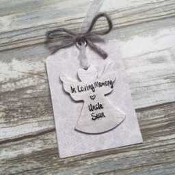 Personalised Christmas Angel Decoration - thumbnail 2