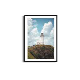 Byron Bay Lighthouse Print - Coastal Photography, Framed Wall Art - thumbnail 2