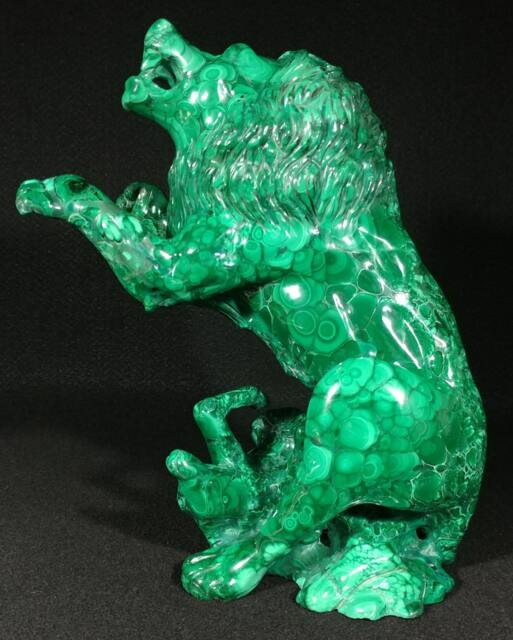 Large Malachite Lion - image 1