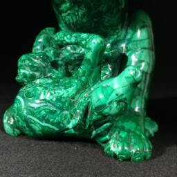 Large Malachite Lion - thumbnail 4