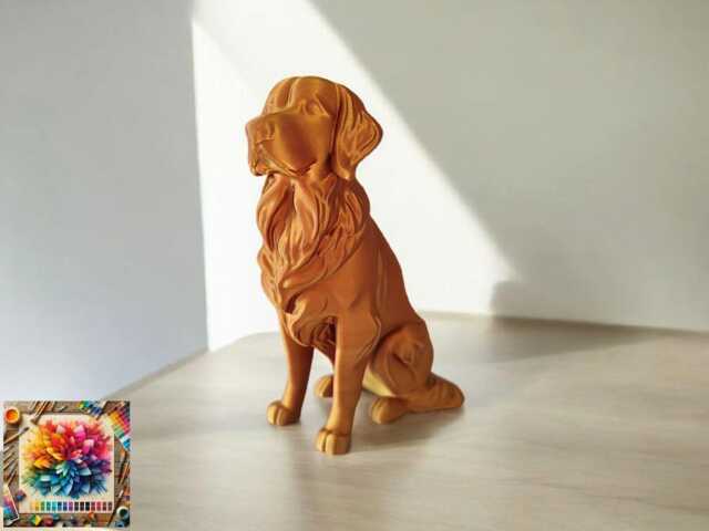 "Modern ""Golden Retriever" - image 1