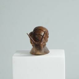 Wooden Snail Figurine, Animal Statue, Wood Carving, Handcrafted, Natural, Unique Tabletop Decor, Housewarming, Birthday Gift - thumbnail 3