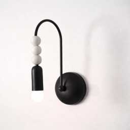 Mid Century Style Single Articulated Brass Arm Wall Sconce Light Articulating Wall Light Task - thumbnail 2