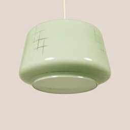 Ernesta Vintage Pendant Light Mcm Hanging Handcrafted Glass Lamp Retro Ceiling Fixture Yugoslavia Gold Brass - thumbnail 3