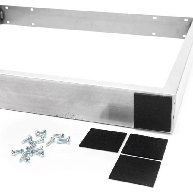Industrial Steel Table Legs Square Frame, Heavy-Duty Metal, Diy For Dining Table, Desk, Coffee Bench - Set Of 2 - image 1