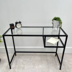 Glass Metal Office Desk - thumbnail 3
