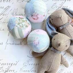Vintage Style Tweed Bear Toy. First Birthday Gift. Teddie For Boys & Girls. Baby Shower Toy - thumbnail 2