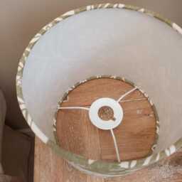 Hare Lampshade Moss Green Country Floral Shade - thumbnail 3