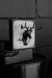Deer Key Holder Wooden Wall Organizer, Forest Decor, Rustic Entryway Rack, Pine Wood Hanger, Nature Home Decor Gift