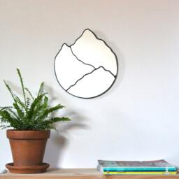 Mountain Mirror Handmade Range Wall Organic Mtn Cascades Blue Ridge Great Smoky Mountains Appalachian Smokies - thumbnail 3