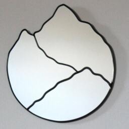 Mountain Mirror Handmade Range Wall Organic Mtn Cascades Blue Ridge Great Smoky Mountains Appalachian Smokies - thumbnail 2