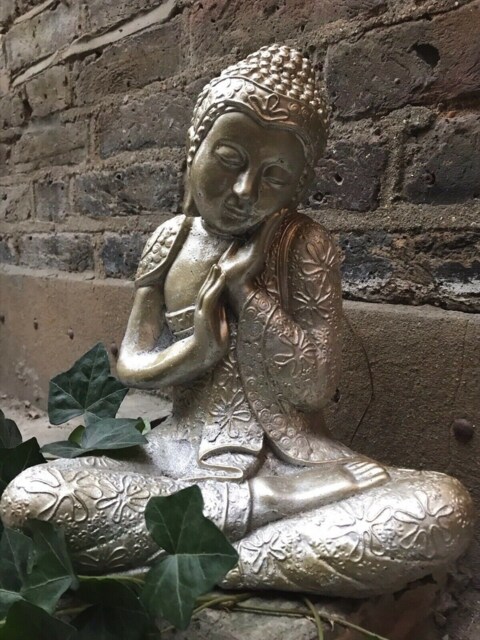 Beautifully Detailed Resting Buddhas Statue For The Home Or Garden. From Sius - image 1