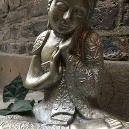 Beautifully Detailed Resting Buddhas Statue For The Home Or Garden. From Sius - thumbnail 2