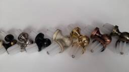 Bay Window Antique Silver Curtain Pole Connector - Pack Of 1 - thumbnail 4