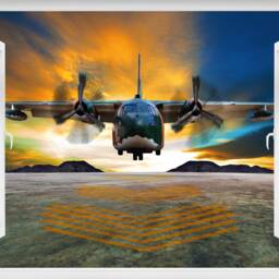 Military Cargo Transport Aircraft Wall Sticker Mural Decal Poster Print Art Kids Bedroom Home Decor Ce1 - thumbnail 3