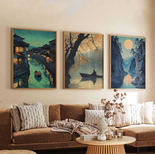 Set Of 3 Trang Posters, Vietnam Travel Prints, Wall Art Set, Decor Photography Prints - image 1