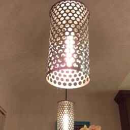 Unique Industrial Ceiling Lamp/ Modern Lighting/Contemporary Decor/ Chandelier/ Lights/ Handmade Home/ Lamps - thumbnail 2