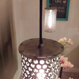 Unique Industrial Ceiling Lamp/ Modern Lighting/Contemporary Decor/ Chandelier/ Lights/ Handmade Home/ Lamps - thumbnail 4
